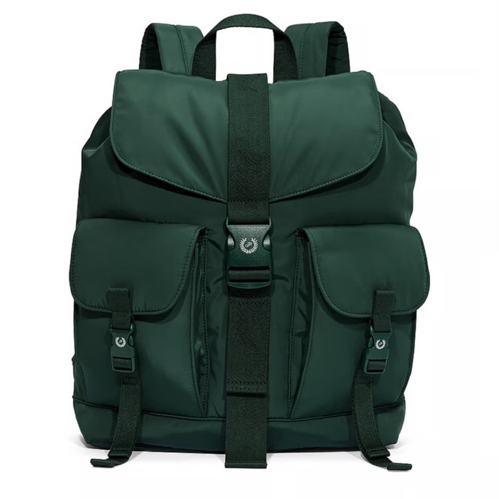 PINK NYLON CARGO BACKPACK